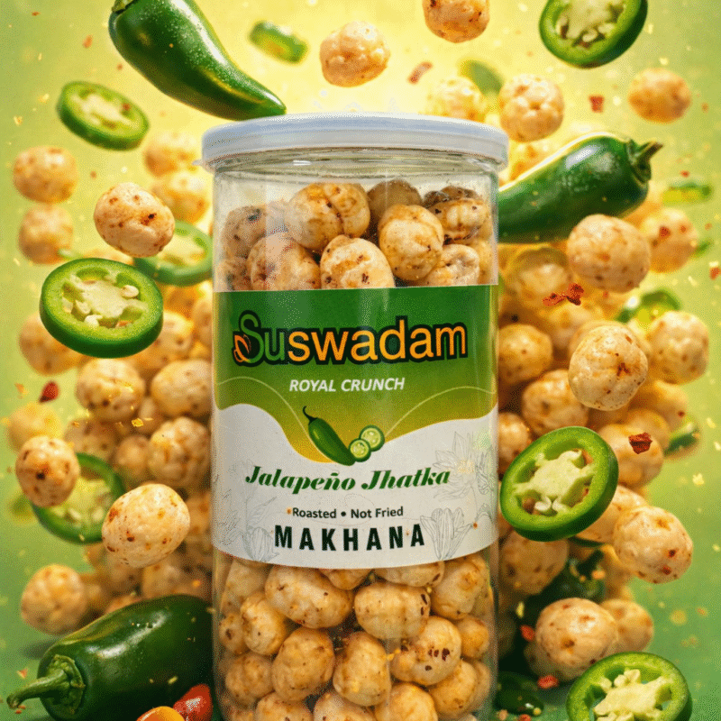 Jalapeno Jhatka Makhana – Suswadam