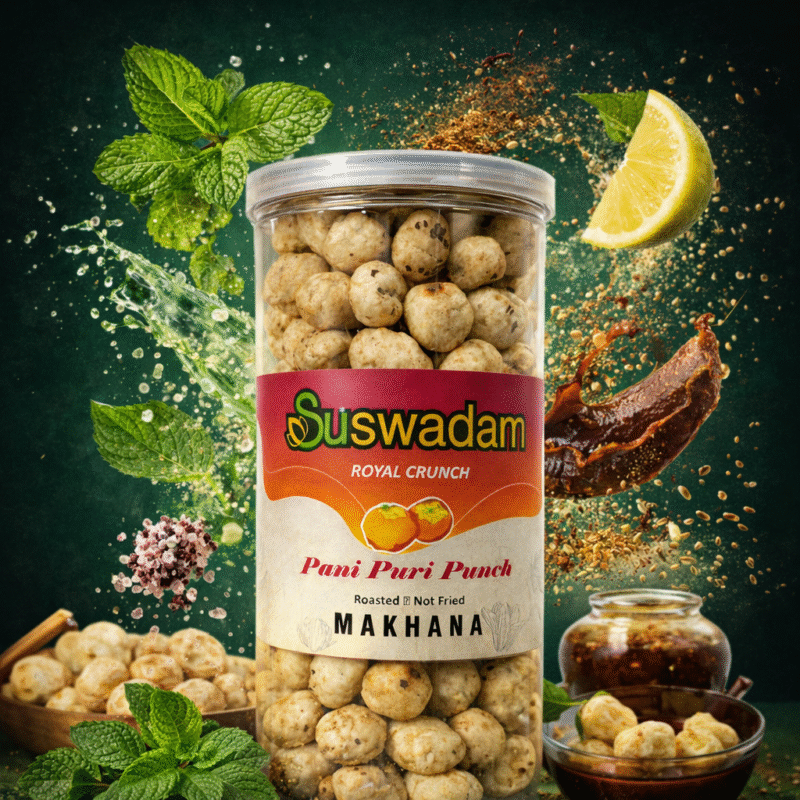 Pani Puri Punch Makhana - Suswadam