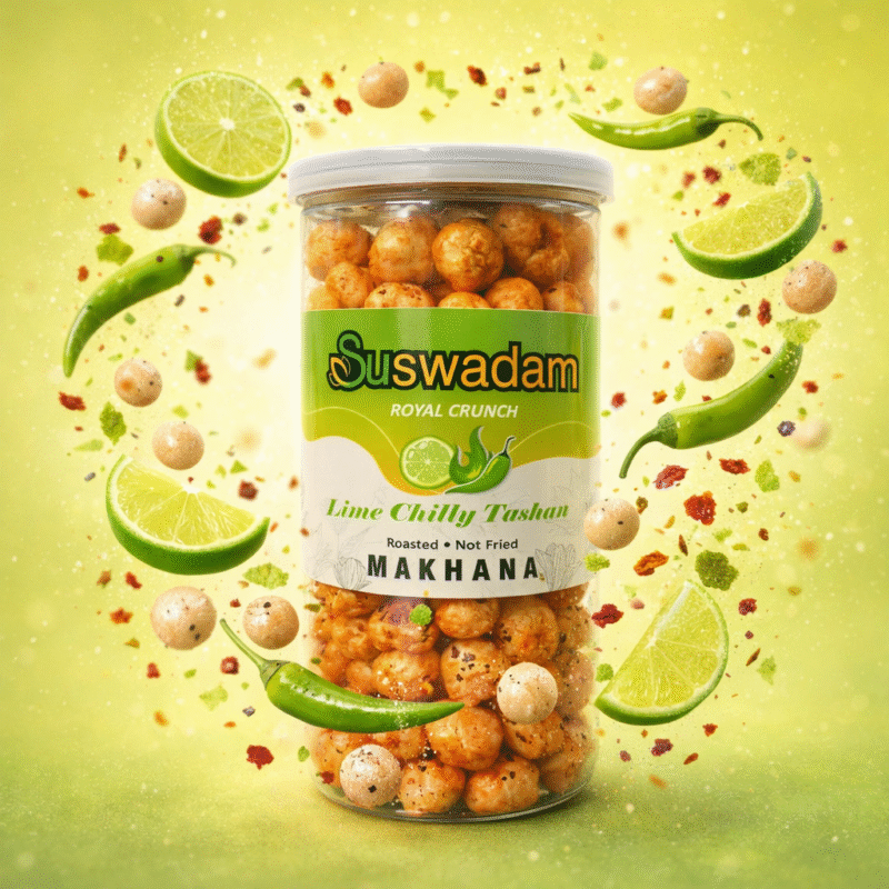 Lime & Chilly Makhana – Suswadam