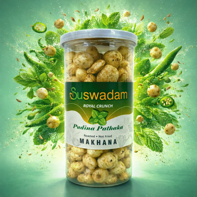 Pudina Pathaka Makhana – Suswadam